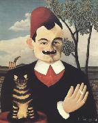 Henri Rousseau Portrait of Pierre Loti oil painting artist